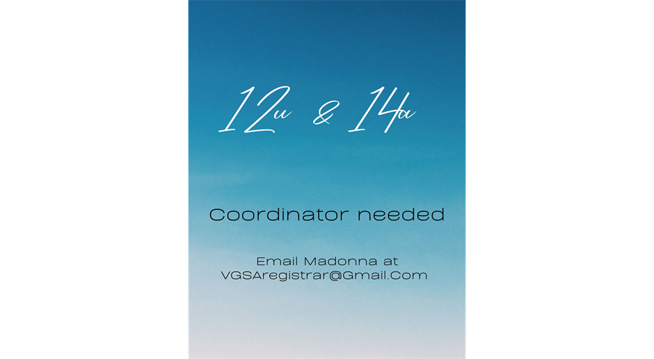 Coordinator needed